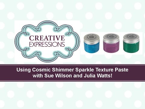 Cosmic Shimmer Sparkle tekstuuripasta, sävy Platinum