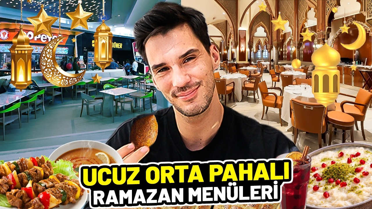UCUZ-ORTA-PAHALI İFTAR MENÜLERİ