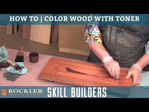 How to Color Wood with Toner and Glaze Finishes | Rockler Skill Builders