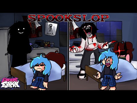 FNF: SPOOKSLOP // VS JEFF THE KILLER █ Friday Night Funkin' █