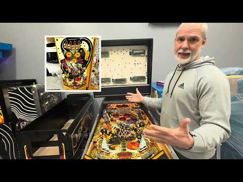 Williams Sorcerer Pinball Machine Build 1
