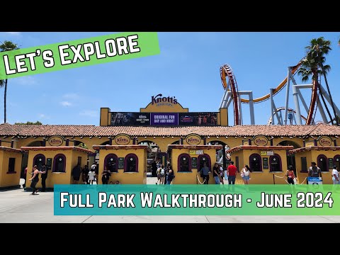 Video: Knott Your Average Tour: Our Complete Walkthrough of Knotts Berry Farm — Knott's Berry Farm in Buena Park, California