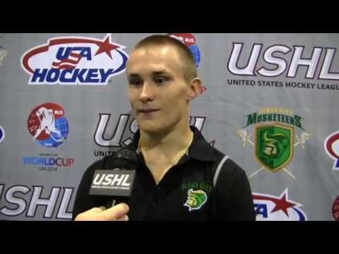 USHL in Russia - Musketeers vs. Austria - Robert Carpenter