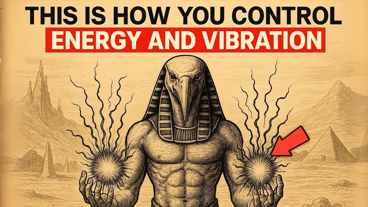 The Vibrational CODE OF THOTH: how to control ENERGY using the 3 HIDDEN FORCES