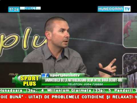 Sport Plus - Autobergamo Deva între două derby uri - 31 martie 2014