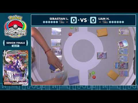 Pokémon TCG Seniors Grand Finals - Sebastian L. vs Liam H. | Pokémon Worlds 2022