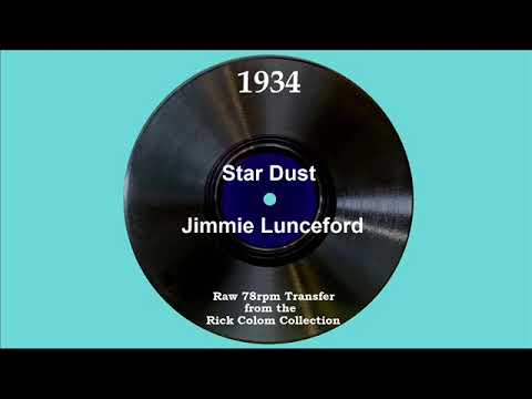 1934 Jimmie Lunceford - Star Dust (Henry Wells, vocal)