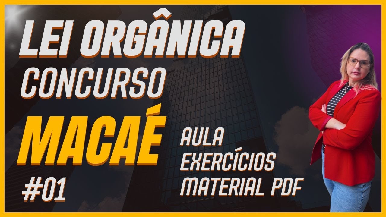 Lei Orgânica de Macaé #01