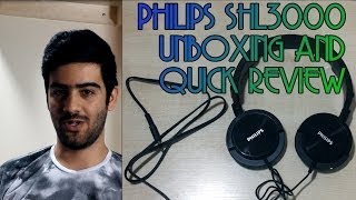 Philips SHL3000 Headphones Unboxing and Quick Review
