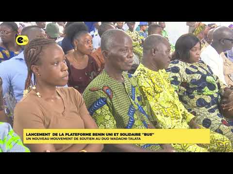 Lancement de la plateforme bénin uni et solidaire "bus"