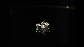 CI0001170 - 1.6 grams 18 carat White Gold Diamond Stud Earrings