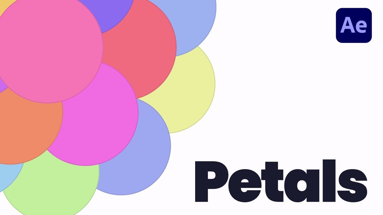 Introducing Petals, a more playful way to work with color in After Effects, by Davey Design