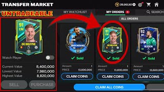 HOW TO SELL UNTRADEABLE PLAYERS IN FC MOBILE 24?!