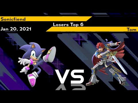 [Smash Ultimate] XeNOwifi 45 (L.Top 6) - Sonicfiend vs Tom
