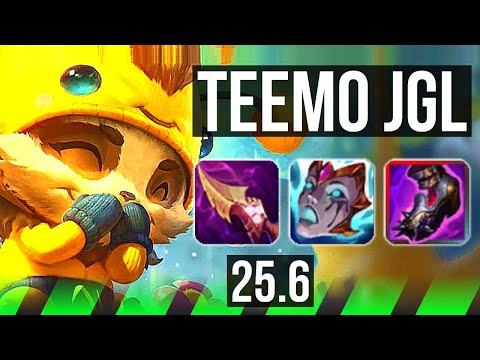 TEEMO vs RENGAR (JGL) | 900+ games | NA Master | 25.6