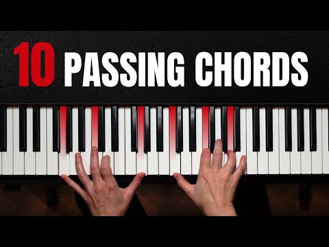 10 BEAUTIFUL Passing Chords Every Pianist Needs To Know