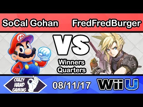MFDGA 29 - NXT | SoCal Gohan (Mario) vs CHG | FredFredBurger (Cloud) Winners Quarter
