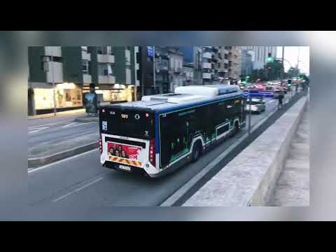 503 autocarro da stcp a passar pela avenida da Boavista a caminho do bom sucesso