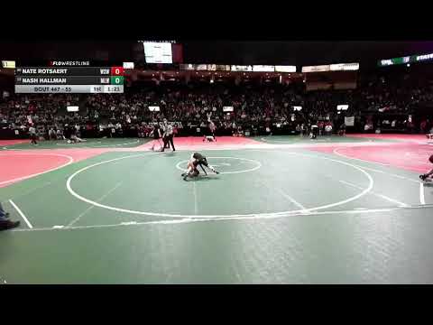 55 lbs Champ  Round 1   Nash Hallman, MLW2 vs Nate Rotsaert, WSW1 and 9 more pages   Personal   Micr