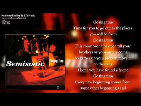 [HQ] Semisonic - Closing Time With Lyrics