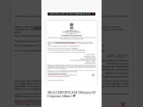 Legality & Certification Walkthrough