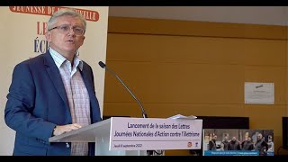 Lancement de la Saison des Lettres ainsi que des journées nationales de lutte contre l’illettrisme