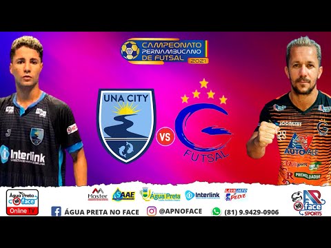 🔴 AO VIVO  -  Semifinais do Campeonato Pernambucano de Futsal 2021 - Una City x Garapa