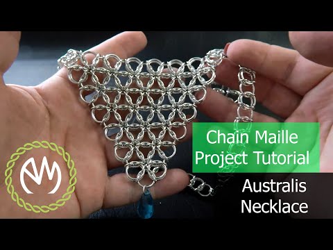 Chain Maille Project Tutorial - Australis Necklace