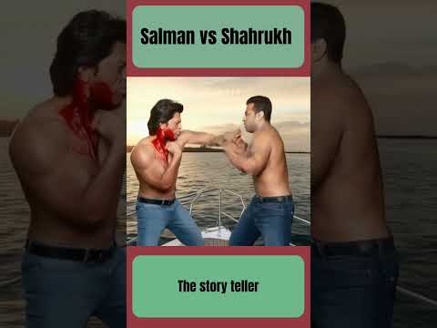 Shahrukh Khan vs Salman Khan fight