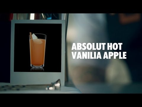 ABSOLUT HOT VANILIA APPLE DRINK RECIPE - HOW TO MIX
