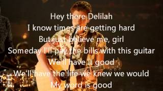 Sam Woolf-Hey There Delilah-American Idol 13[Lyrics]
