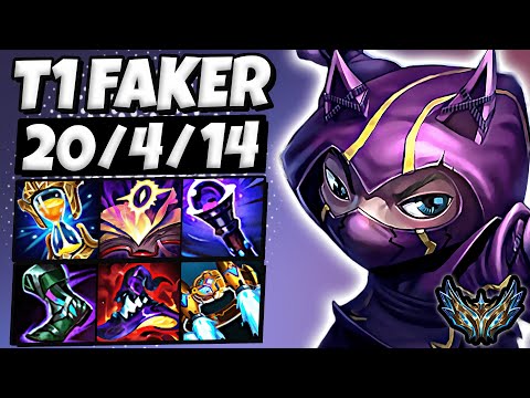 T1 Faker Kennen vs Teemo TOP [ Quadrakill ] Korea Challenger 13.19 ✅
