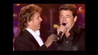 Roberto Alagna & Patrick Bruel - O Sole Mio - Concert St Cloud 13/09/2008