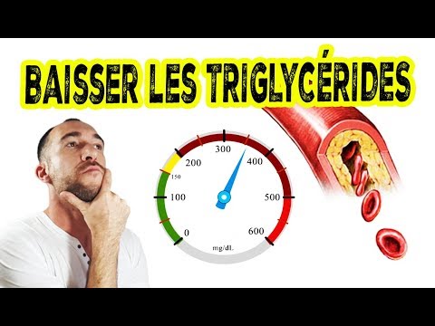 Comment faire baisser son taux de TRIGLYCÉRIDES