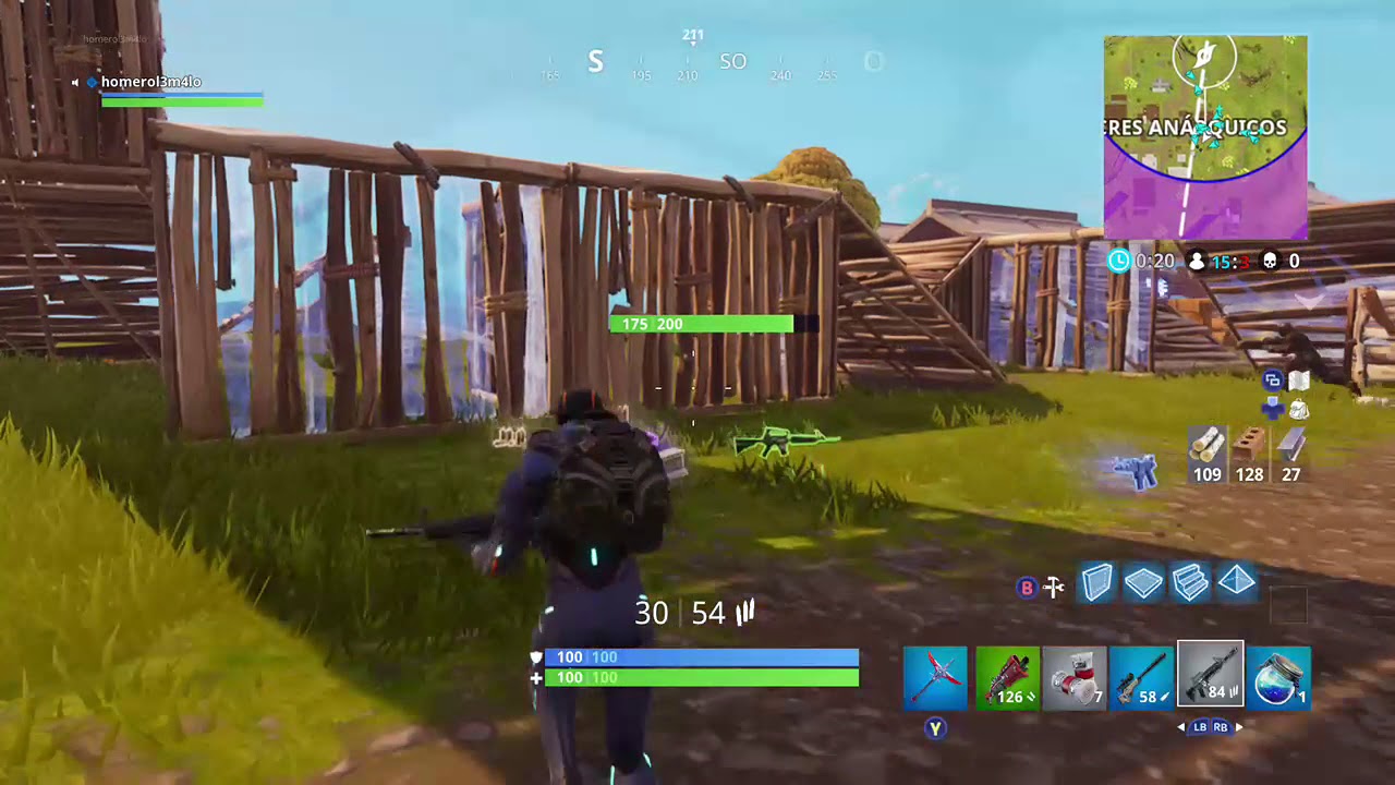 Jugado  Fortnite por primera vez  y esto pasó