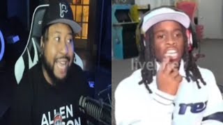 Clout will make em do it! Akademiks reacts to Kai Cenat addressing a LSW who exposed him!