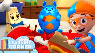 How To Make A Pizza From Scratch🍕 | Blippi Wonders | Learning Corner 📚