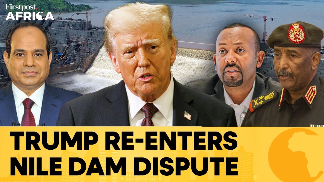 Trump Offers to Mediate Nile Dam Row Between Ethiopia, Egypt, and Sudan | Firstpost Africa | N18G