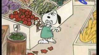 Joe Cool at the supermarket