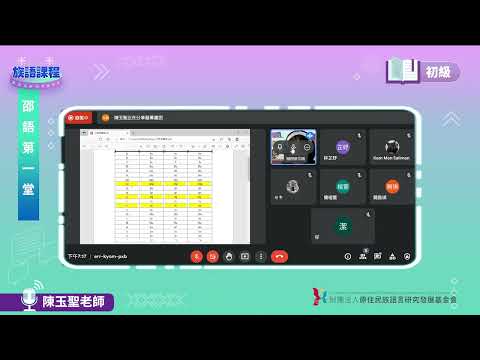 邵語初級第01堂 陳玉聖老師0412