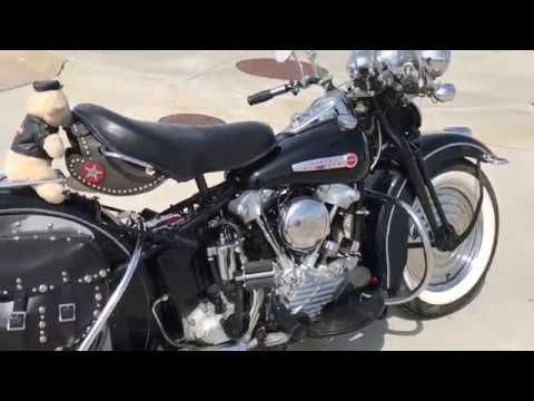 1947 Harley Davidson FL 74 Cubic Inch Knucklehead