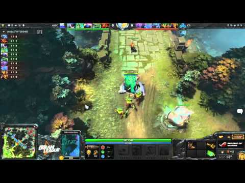 Phase 2 of Dreamleague S2 - 4ASC vs. C9 Game 1