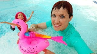 Маша Капуки и Русалочка в Аквапарке - Видео для детей