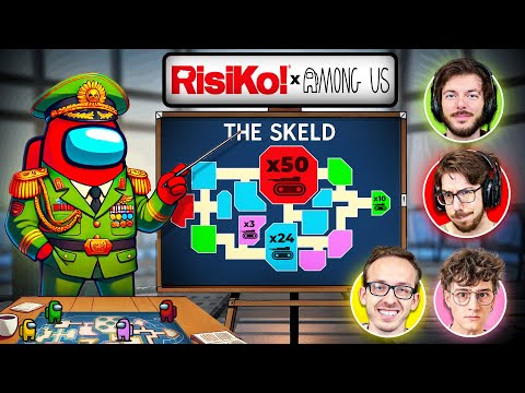 RISIKO... ma con la mappa di AMONG US! - Serata Risiko