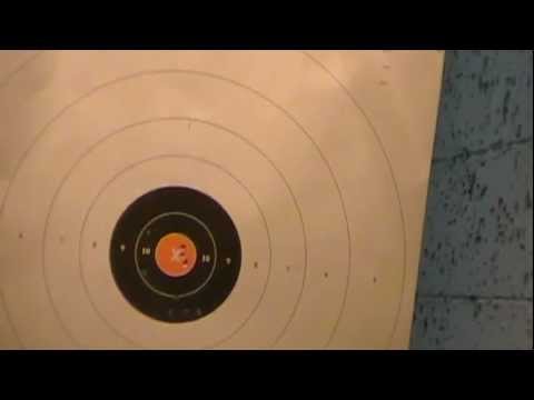 shooting the 22lr by Advantage arms. Showing how accurate the 22LR conversion is.
