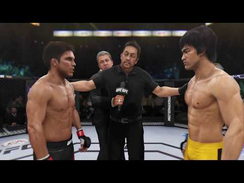 Henry Cejudo vs. Bruce Lee (EA Sports UFC 3) - CPU vs. CPU - Crazy UFC 👊🤪