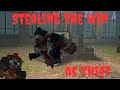 Stealing the win in Tag Before Dawn as Thief!