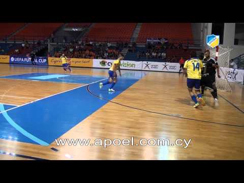 ΑΠΟΕΛ - N.A.F.I. Stuttgart 10-1 (UEFA Futsal Cup 30/8/2014)