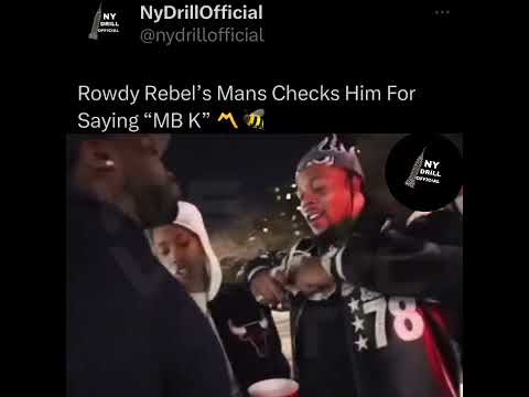 Rowdy Rebel Get checked by Mak Balla for saying “EMS” every Mac shot #rowdyrebel #gs9
