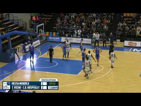 Partido Hestia Menorca 62 - Torrons Vicens CB L'Hospitalet 52
